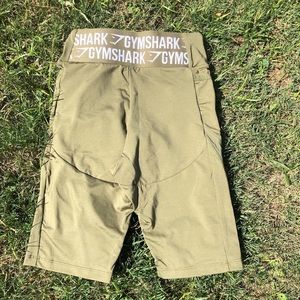 Gymshark Olive Green Biker Shorts